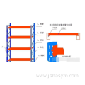 Shelf diagonal brace roll forming machine